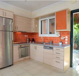 3 bedroom villa with pool and sea views in Barbati, Corfu, sleeps 8